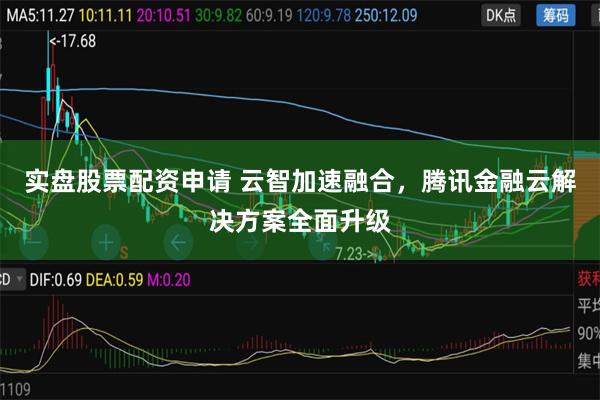 实盘股票配资申请 云智加速融合，腾讯金融云解决方案全面升级